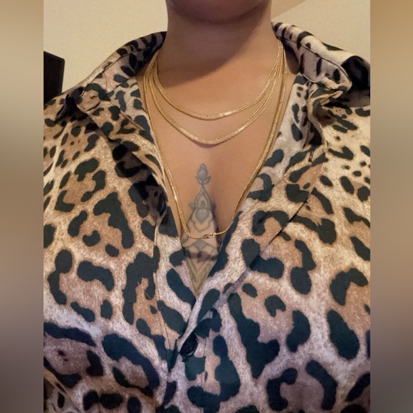 Gold plated Sylvia Toledano snake chain - Picture 5 of 9